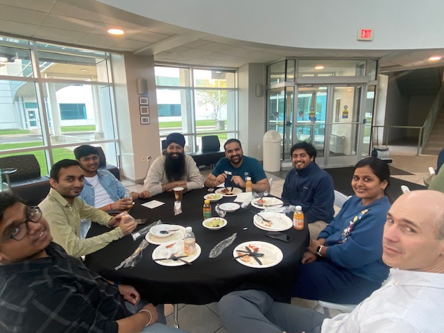 CNSE's tweet image. Last night, students took a break from studying and enjoyed food and conversation at the Finals Week Pancake Dinner in the NFS Rotunda. #sunypoly #cnse