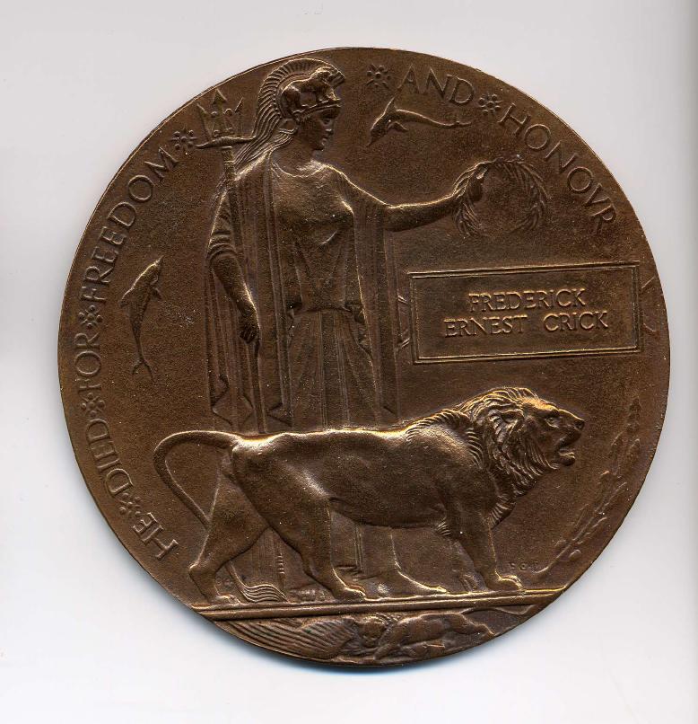#OnThisDay in 1915 John McCrae wrote the poem ‘In Flanders Fields’.  This large bronze plaque was made in memory of Frederick Ernest Crick of Thetford. He died in September 1918 having served in Flanders and the Dardanelles. 
#LocalandCommunityHistoryMonth @histassoc
