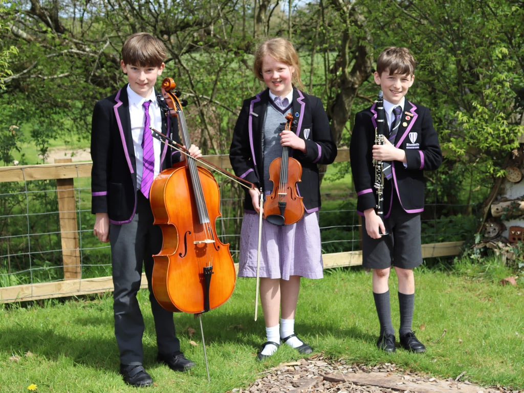 We would like to congratulate Joseph, Pippa and Noah who have all been awarded music scholarships to Blundell's School. #rootsandwings #hardwork #musicaltalent 🎼🎻🎷