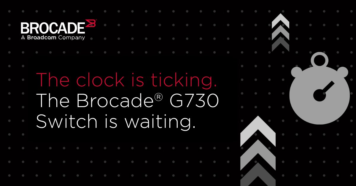 mldimas16's tweet photo. Incompatible, or feature-limited, older SAN switches cannot get maximum value from new servers and storage. Upgrading to the industry’s highest-density 64G switch, the Brocade G730, will pay dividends for years to come. Check out the facts: https://t.co/XLczjk2ySS #brocade #gen7 https://t.co/NVYgSM9aCJ