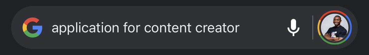 Pamilerin's tweet photo. This one is for content creators
.
#OnGoogleSearch https://t.co/Cktu9GTDB6