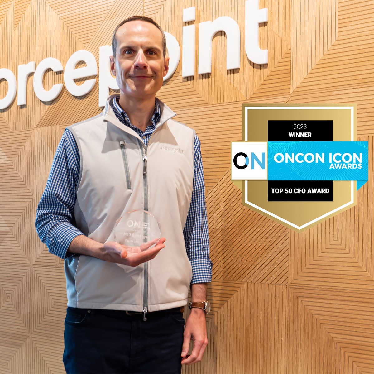 ForcepointSec's tweet photo. Congratulations to Matt Santangelo for being recognized with a Top 50 CFO Award. Well-deserved recognition indeed! https://t.co/oTWDHW6Nwa
#cybersecurity #SimplifySecurity https://t.co/rGnjV78kUU