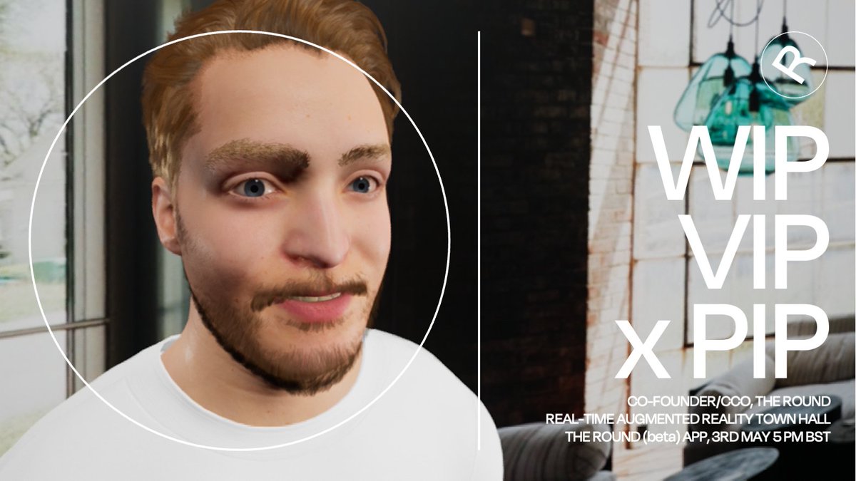 Would you like to see a #Metahuman avatar streamed live, in real-time #AugmentedReality to your phone? OK  then - sign up for our beta programme at our website (link in bio) and join our co-founder Pip tomorrow at 5 pm BST. Live. In AR. Any questions for him?