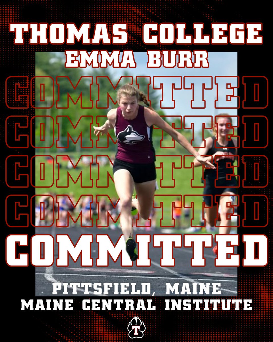 Thomastrackie's tweet photo. We're excited to have you rocking the track scene at Thomas next year, Emma! Welcome to the TCTF family. https://t.co/ptZyhWwLJu