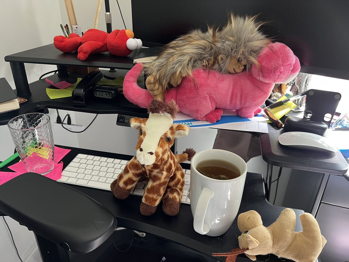 patricktgkeenan's tweet photo. When you share an office with a 2 year old, this is how you might start your day: https://t.co/3fRNSXa8yF