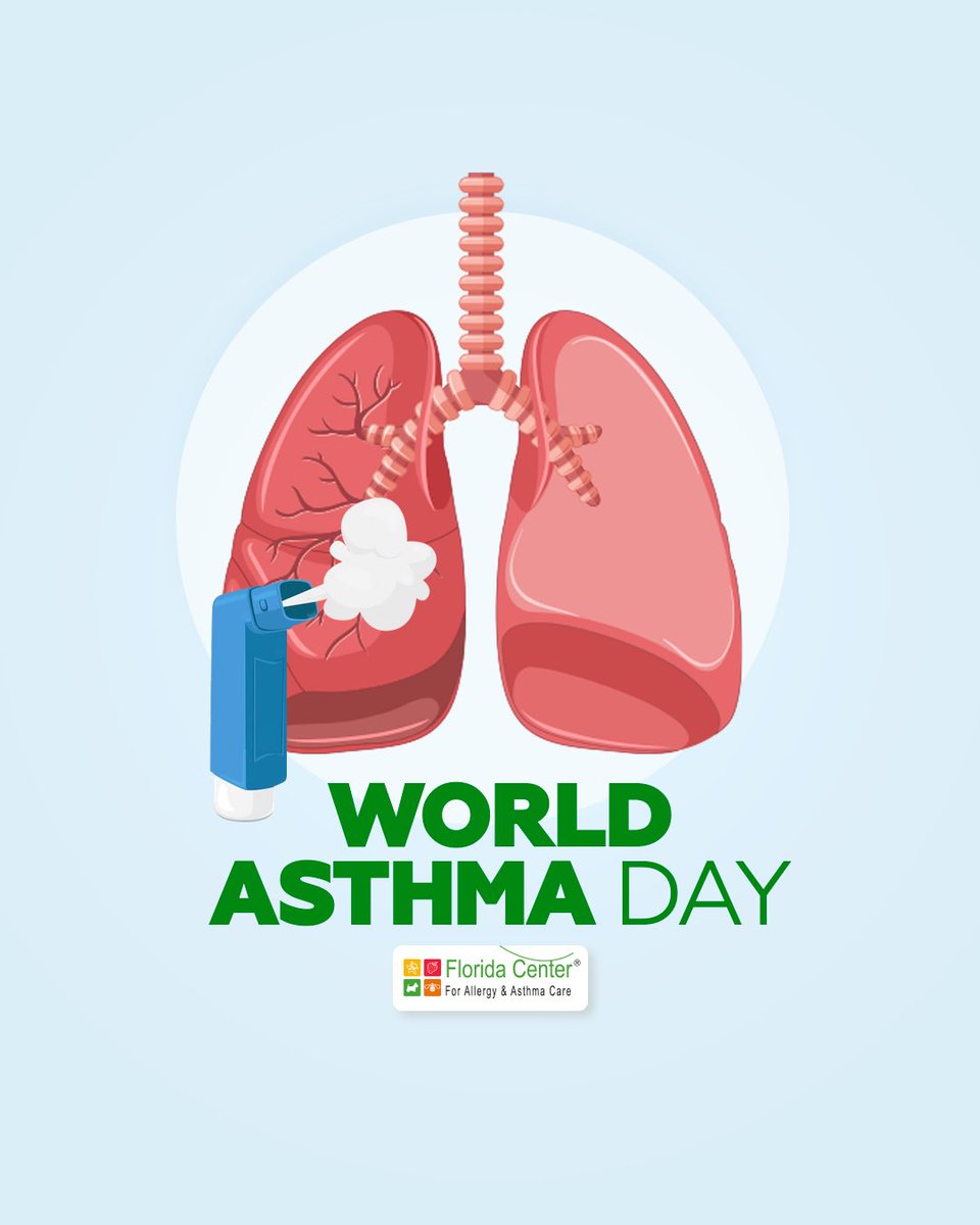 Today is World Asthma Day, organized by the Global Initiative for Asthma, (GINA), a World Health Organization collaborative organization founded in 1993 🫁 This year's theme is “Asthma care for All” as the theme for the 2023 World Asthma Day.