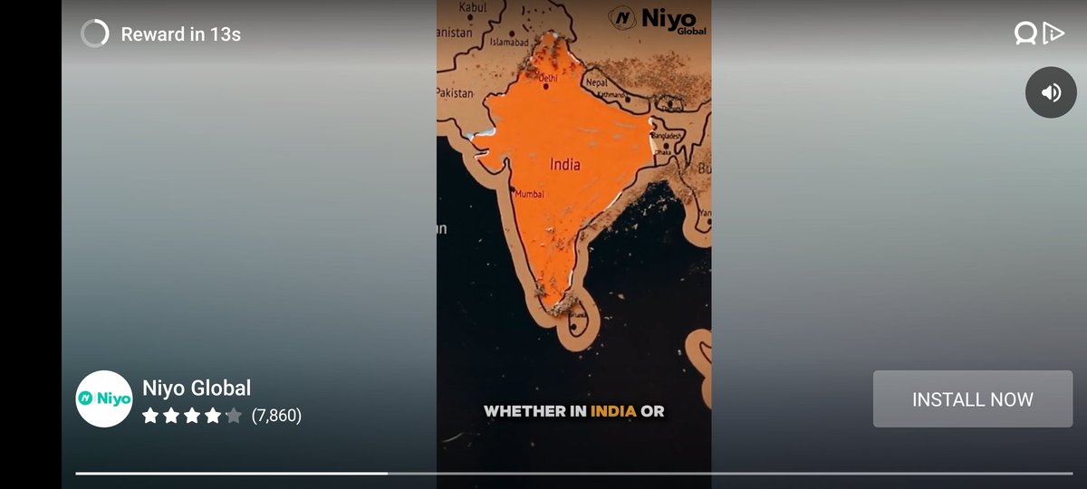This is a map of India as per <a href="/theniyo/">Niyo Solutions Inc.</a>!
What they want to suggest here? North East and Kashmir is not part of India?
CC: <a href="/PMOIndia/">PMO India</a> <a href="/HMOIndia/">गृहमंत्री कार्यालय, HMO India</a> <a href="/DrSJaishankar/">Dr. S. Jaishankar</a>
This is same company which offers Niyo Global Credit Card having a tieup with the <a href="/sbmbankindia/">SBM Bank India Ltd</a>