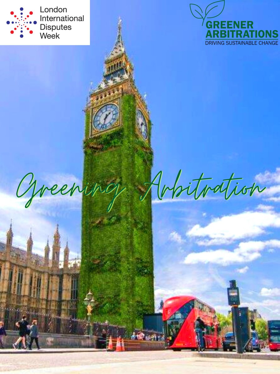 After #PAW2023 @Greenerarbs comes to #LIDW2023. Curious about #LIDW2023 events? Check it 2023.lidw.co.uk. Stay tuned for our events! @Intarblawyer #GreeningLondon #GreeningLIDW2023 #GreeningArbitration