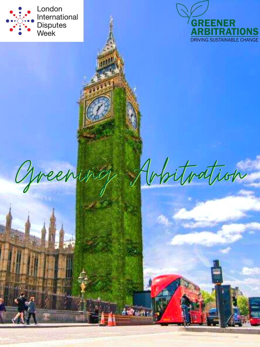 After #PAW2023 @Greenerarbs comes to #LIDW2023. Curious about #LIDW2023 events? Check it 2023.lidw.co.uk. Stay tuned for our events! @Intarblawyer 
#GreeningLondon #GreeningLIDW2023 #GreeningArbitration