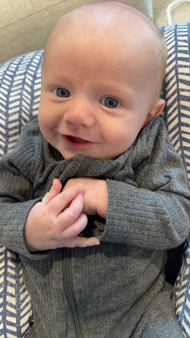 LaytonBrian's tweet photo. This boy right here is just getting bigger and bigger. #futurelinebacker https://t.co/KOTiW2ymr1