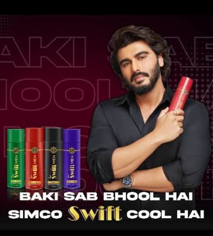Probasibangali's tweet image. #ArjunKapoor has #acted very well in Swift deo ad. 

In fact, better than all his #movies combined