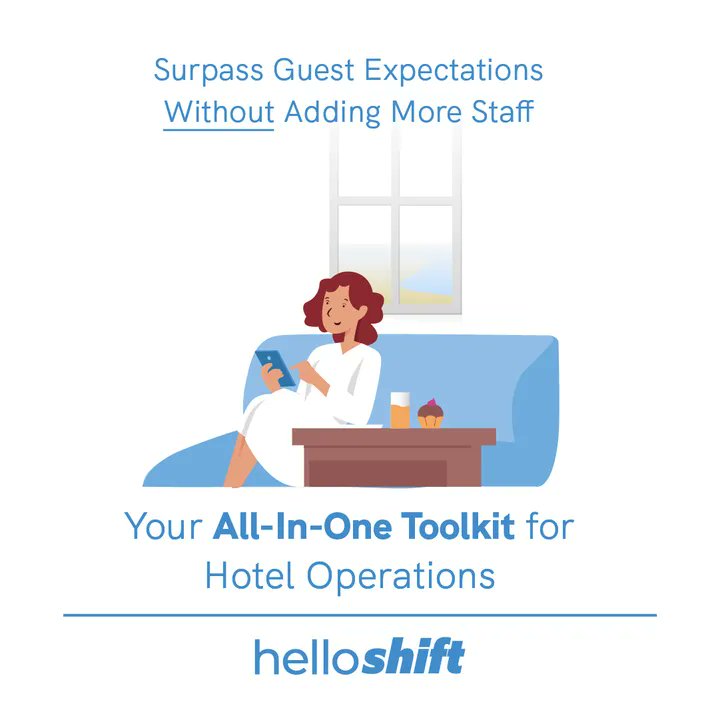 Say hello to 2023 with HelloShift and instantly transform your hotel operations! Signup for your FREE trial now. buff.ly/3N14TrI 

#Hoteliers #Lodging #GuestExpereience