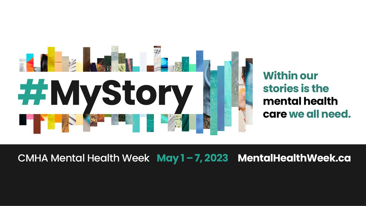 #MentalHealthWeek2023 
This year’s Mental Health Week will amplify some of the voices and spaces within which mental health exists across Canada, especially at the community level through non-profit agencies and programs. Learn more here: cmha.ca/mental-health-…