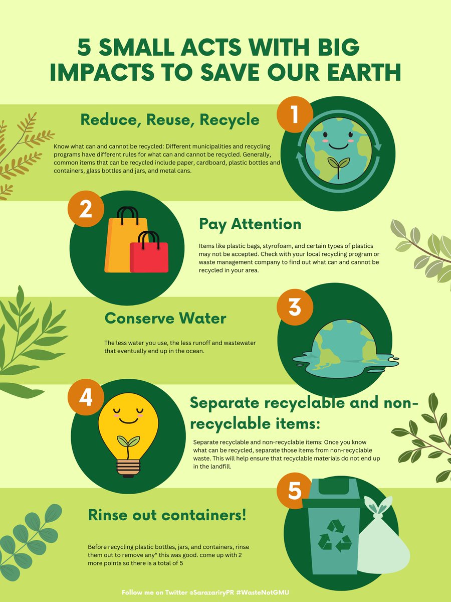 SarazariryPR's tweet photo. Properly sorting waste and recycling is essential to help reduce the environmental impact of our waste and ensure that it is disposed of safely and efficiently. Here are some guidelines for how to sort waste and recycle! #MimsPR https://t.co/yIXAcuD5bj