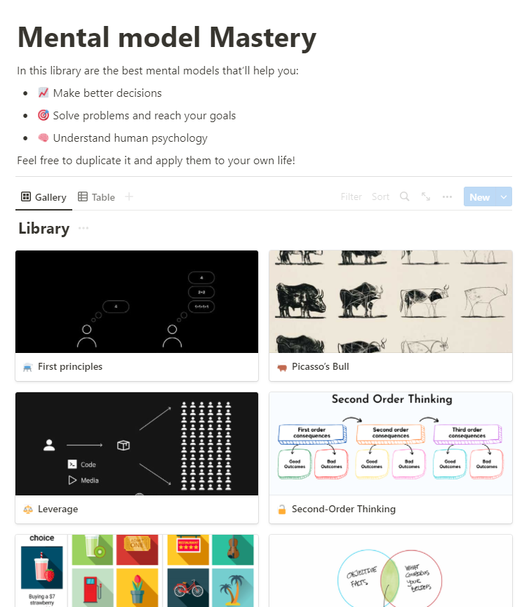 NotionTalentco's tweet photo. Naval, Buffet &amp; Musk use mental models daily to solve problems and make better decisions.

I've created a Notion doc breaking down 30+ mental models that’ll help you do the same.

Simply RT + comment "Model" and we'll send you the Library🤝✅

(Must be following so we can DM) https://t.co/Xv0TgcQ9A6