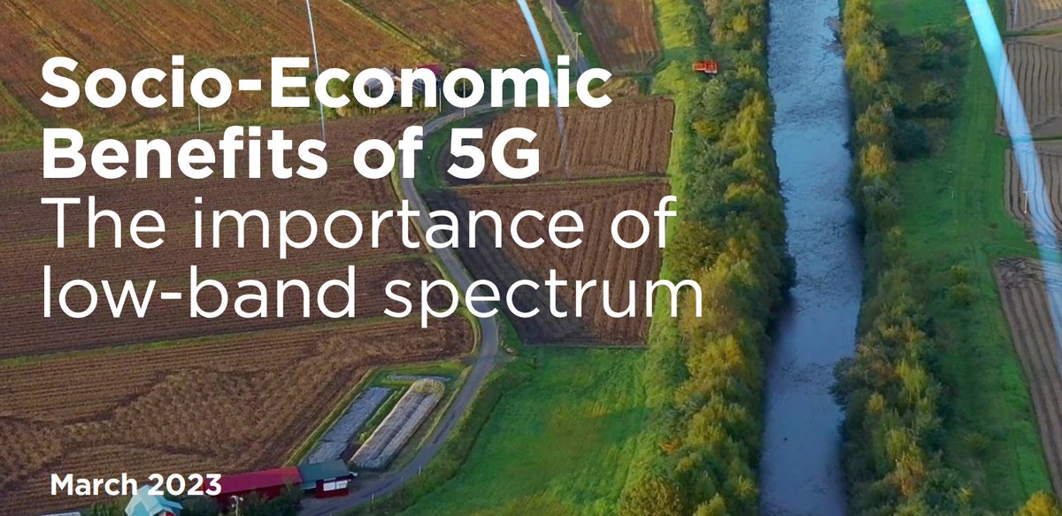 GSMAi's tweet photo. This new #GSMAIntelligence report shows the specific #economic impact of 5G using low-band #spectrum 🙌
It also provides the distribution of #5G low-band benefits by use case & region and uncovers the industries that will benefit the most.
Download 👉 https://t.co/uwZupkO0ao https://t.co/vdqnkKyWKp