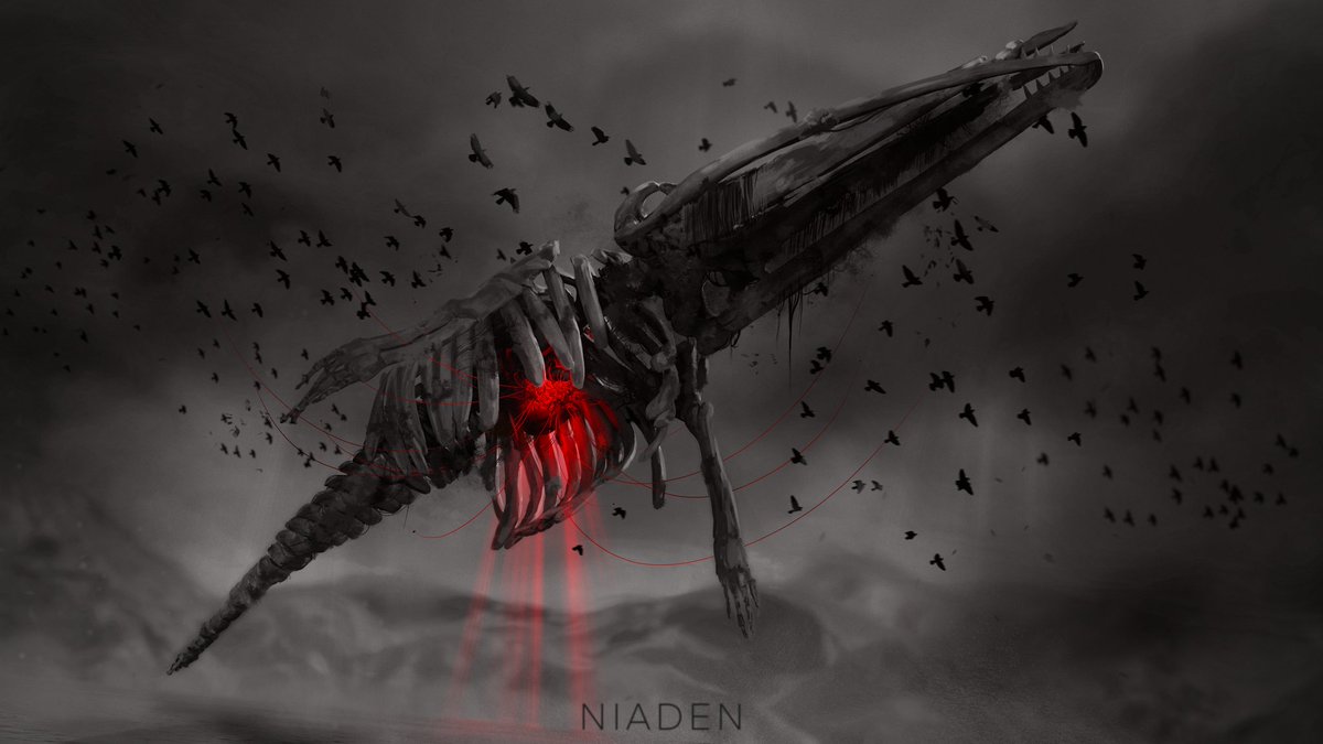 NiaDenArt's tweet photo. Bakekujira 🐋

#yokai #bakekujira #gamesart #conceptart #digitalillustration #procreateart #HorrorArt #horrorcreature #creaturedesign #horrorartwork https://t.co/ZFBjiFj799