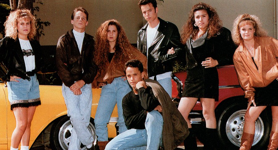 Santa Paula High School: Cardinals looking cool in 1992!