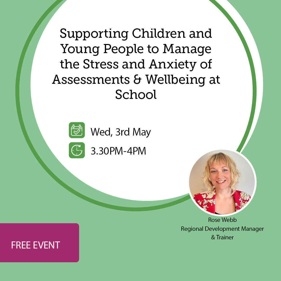 ‘Supporting Children &amp; Young People to Manage the Stress &amp; Anxiety of Assessments’ 📝Join Thrive's own <a href="/WebbofRoses/">Rose Webb</a> in this webinar TOMORROW at 3.30pm ~ This will be useful for you if you are coaching SATs, GCSE, &amp; A-Level students. Book here 👉 eu1.hubs.ly/H03FjpZ0 #education