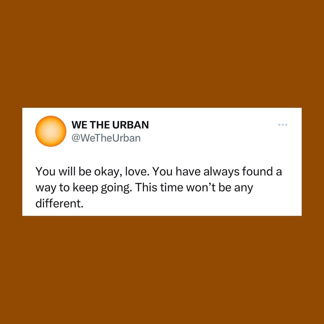 conquerormove's tweet photo. ✨GENTLE REMINDERS for #MentalHealthAwarenessMonth✨ : 1. "You will be okay love. You have always found a way to keep going. This time won't be any different." (@WeTheUrban ) https://t.co/SUoEVO25gy