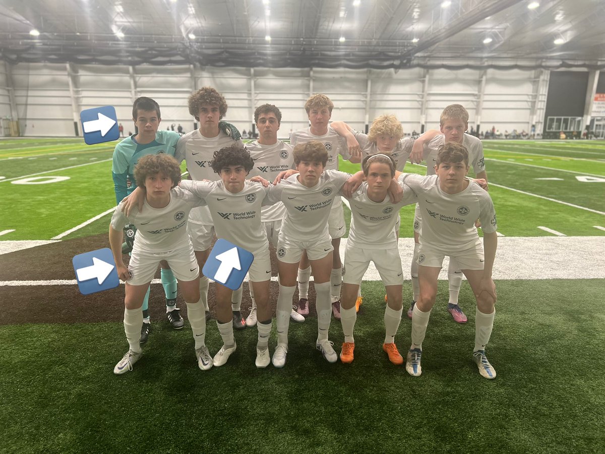 Also #PlayingUp this past weekend were:

⏫️ U17 RB Caden Stoddard (up 2 years for the u19s)
🔼 U15 LB Dominic Dobbs (up 1 year for the u16s)
⏫️ U14 GK Cohen Gardner (up 2 years for the u16s)
⏫️ U14 GK Bradford Baucom (up 2 years for the u16s)
