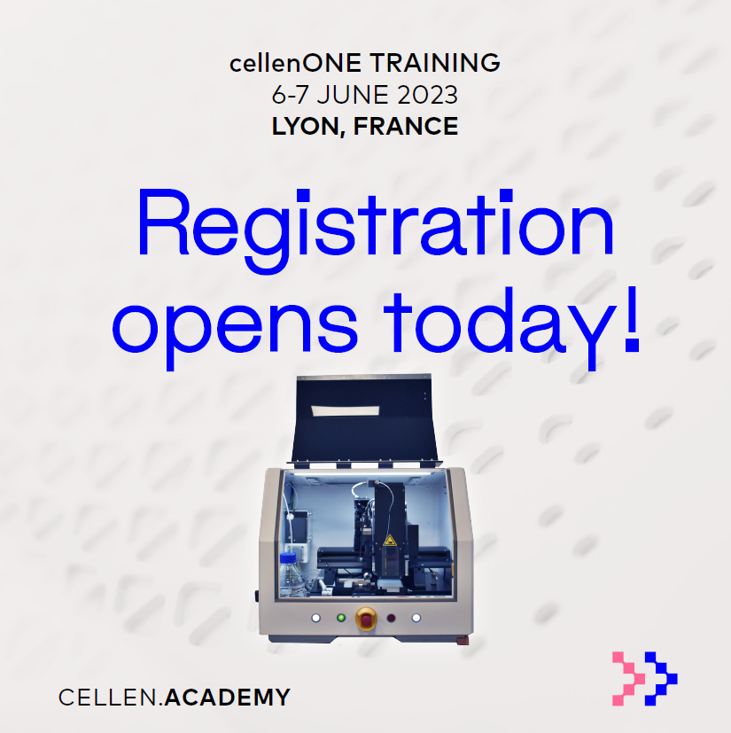 Cellenion's tweet photo. Don't miss out on being trained by our highly skilled (and super friendly) FAS Team members! Registration opens today!
REGISTER NOW: https://t.co/0zFhpILZ70
Training price is €500 excluding taxes
#training #upskill #cellenONE #singlecell #proteomics #transcriptomics https://t.co/SW6H8hUdyZ