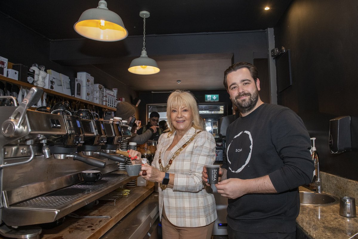 Throwback Tuesday to Cork Lord Mayor’s recent visit to SOMA so we could showcase CBA award for ‘Best Cafe 2023’.

We couldn’t have done it without all our amazing guests and friends, so this recognition is also for all of you Forever Grateful.

Photos by <a href="/irishexaminer/">Irish Examiner</a>