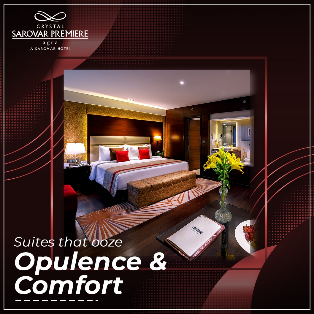 CrystalSarovar's tweet photo. Enjoy an opulent and safe stay experience in our spacious rooms with a majestic view of the Taj.

For booking, Call: +91 89548 00347, +91 89548 00368

#CrystalSarovarPremiere #Agra #HotelsInAgra #SarovarHotels #Room https://t.co/BoVl8LAM2D