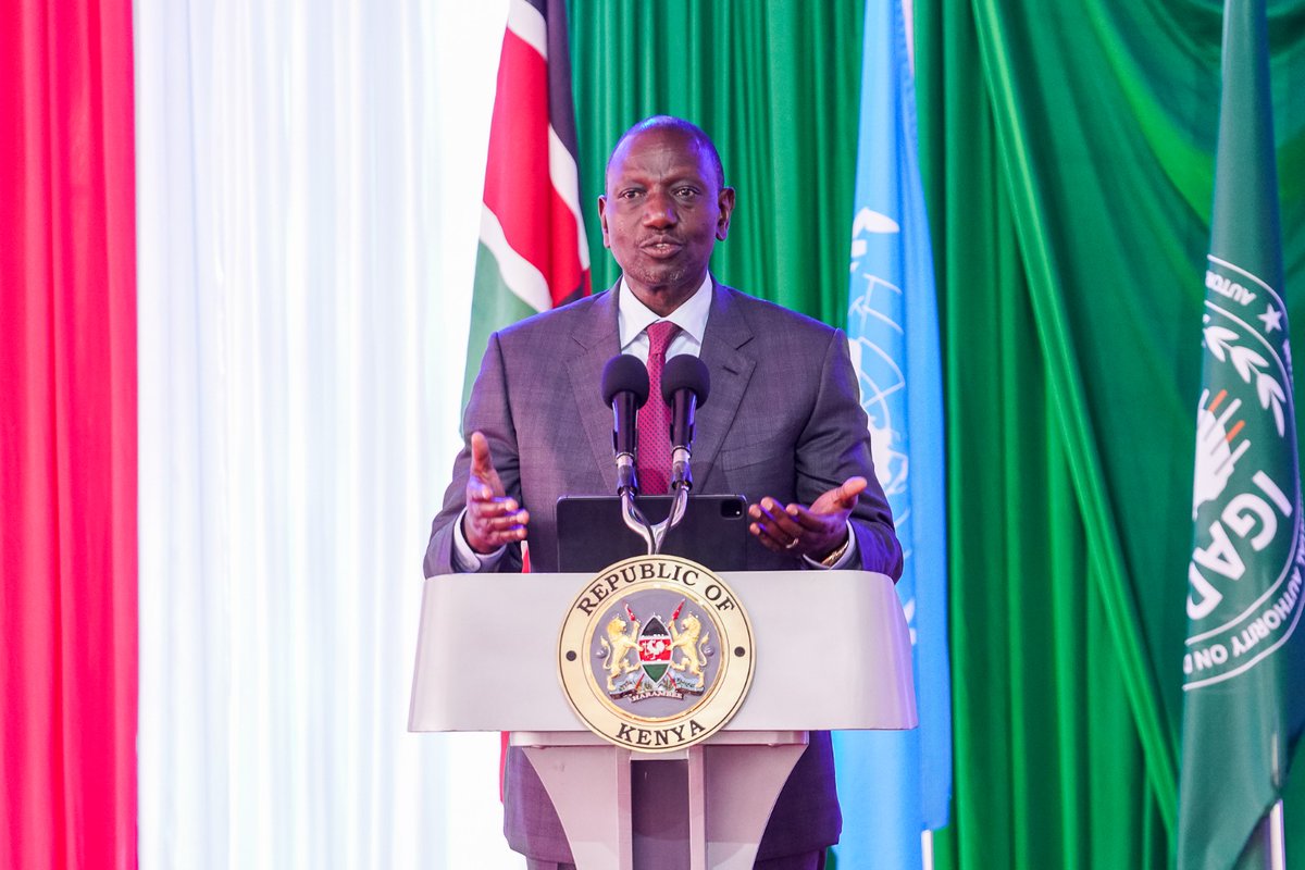 kerubo_hillary's tweet photo. The #StateofMigration report has been officially launched today by @WilliamsRuto 

The report covers 12 countries in the region and focuses on the mobility dimensions of regional integration.

#StateofMigration https://t.co/o60eJw4dXz