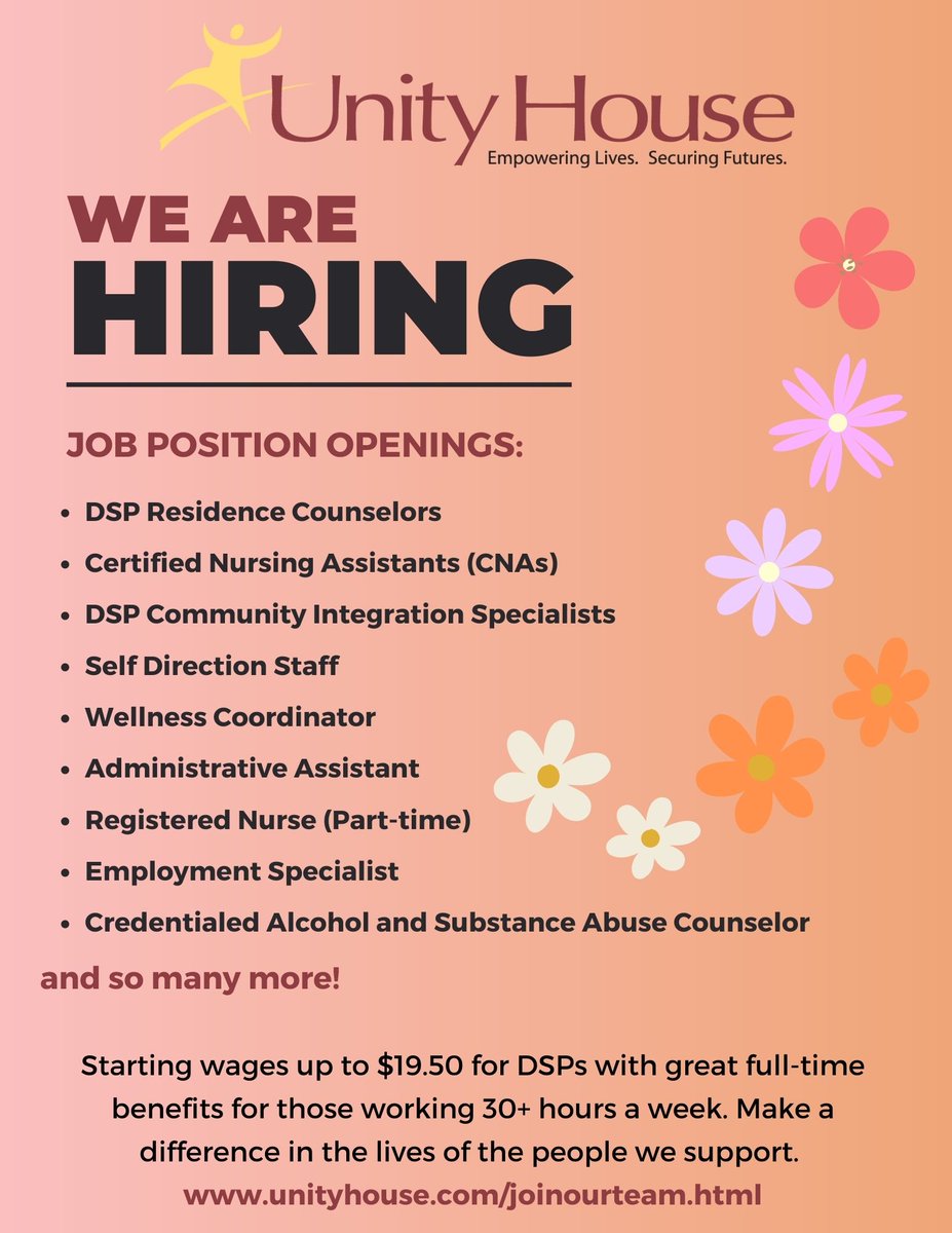 UnityHouseofCC's tweet photo. Please join us to see our HQ in Auburn and learn more about how great it is to work at Unity House! 

We are hosting a Spring Open House hiring event on Thursday, May 4 from 3-5 p.m. 217 Genesee St. in Auburn at the former West Middle School site. 

https://t.co/lbaYcG5zqB https://t.co/vB9KYow3Dd