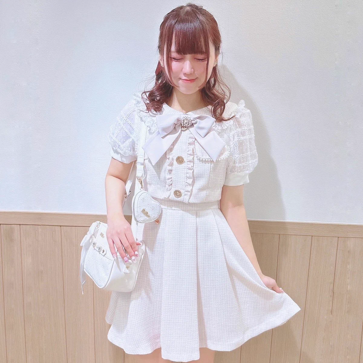 ピンク リズリサワンピース セットアップ風 ワンピース LIZ LISA