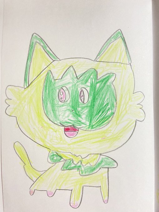 子供が描いたポケモンからしか得られない栄養素がある