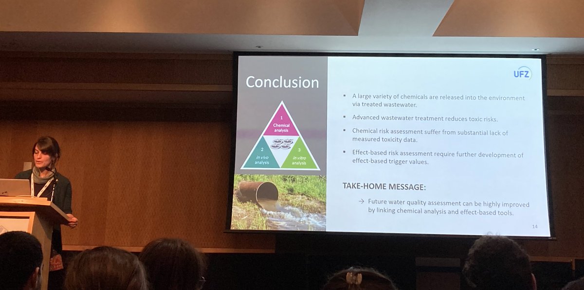 Great presentation from Saskia Finckh joining chemical analysis with in vitro &amp; in vivo studies 

Exciting to see the daphnia algal responses due to be published soon and the in vitro results below…

<a href="/NORMAN_network/">NORMAN network</a> 

#SETACDublin