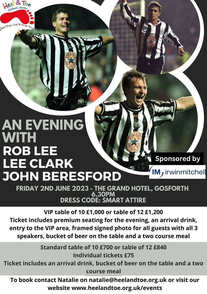 HeelToeCharity's tweet photo. #northeastnetwork join us for a fantastic night @GrandGosPark for An Evening with The Entertainers! Raising funds for children with disabilities in the North East.
Few tickets left - https://t.co/knZsHmStQw RT https://t.co/Wd9AJnBqkl