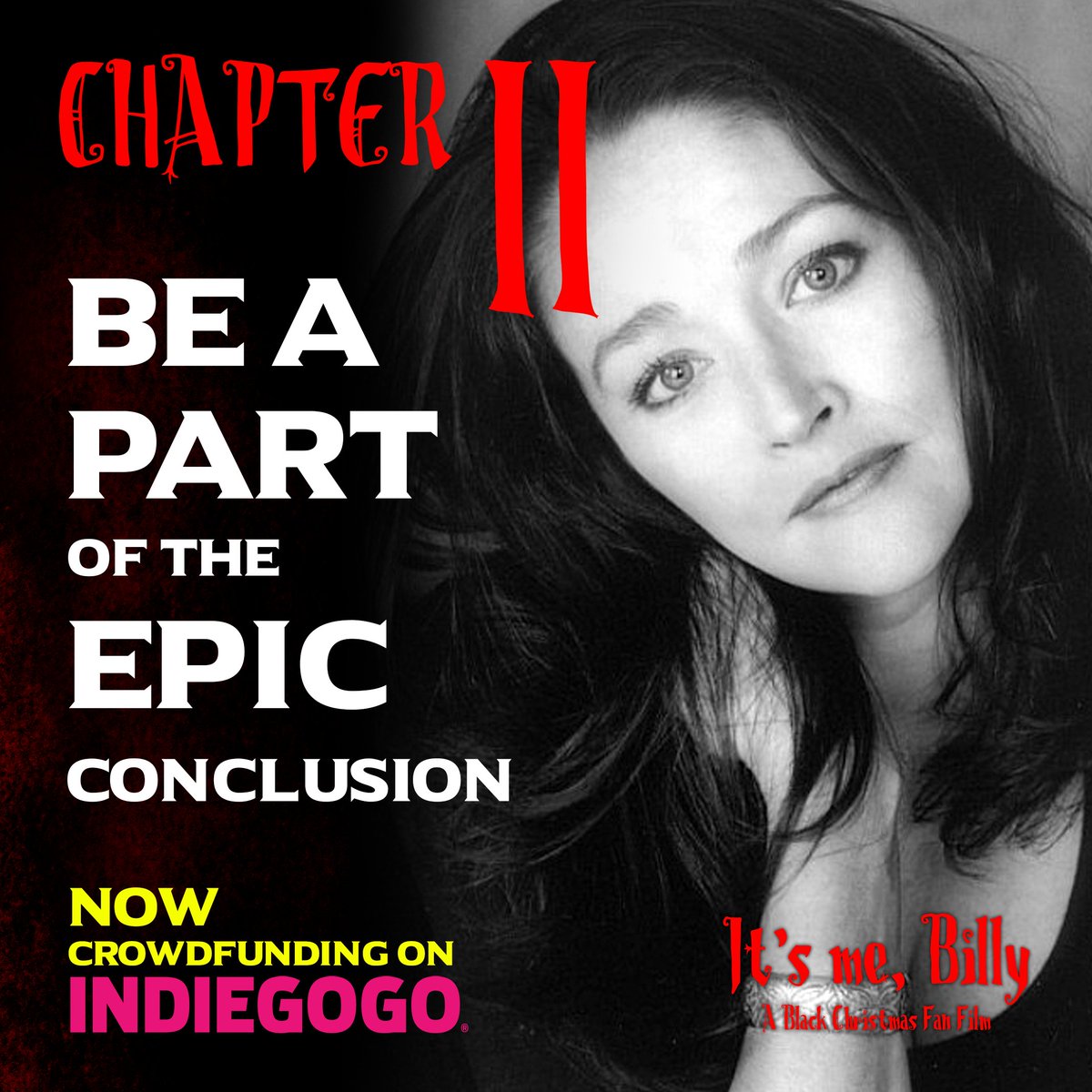 'Phyl! Barb! Please answer me!!'
Olivia Hussey returns to her final girl roots as Jess Bradford in It's Me, Billy Chapter 2. NOW Crowdfunding on Indiegogo.  
Crowdfunding here 👇👇
igg.me/p/2813715/twtr…
#itsmebilly #itsmebilly2 #blackchristmas #horror #canadafilm
#fanfilm