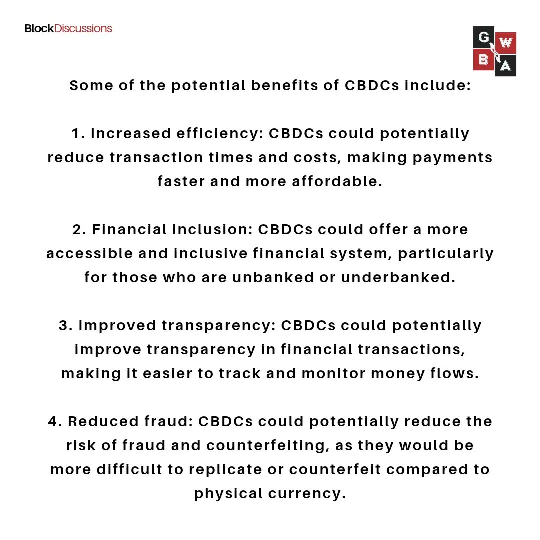 GBWA_blockchain's tweet photo. Today we'll be discussing CBDC - Central Bank Digital Currency.
#blockchaintechnology #metaverse #virtualreality #nft #nftcommunity #crypto #cryptocurrency #DeFi #lagos #abuja #portharcourt #mnemonicphrase #plasma #serialization #ico #sidechain #poi #chainlinking #cbdc https://t.co/eNF8iszWrz