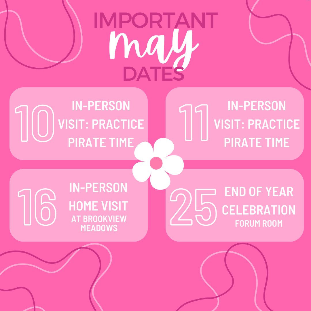 bayport_gg's tweet photo. Mark your calendars✍️ These are the upcoming and final dates you will need to know about for our GG year💕 #ggmovement https://t.co/83GueF5nZY