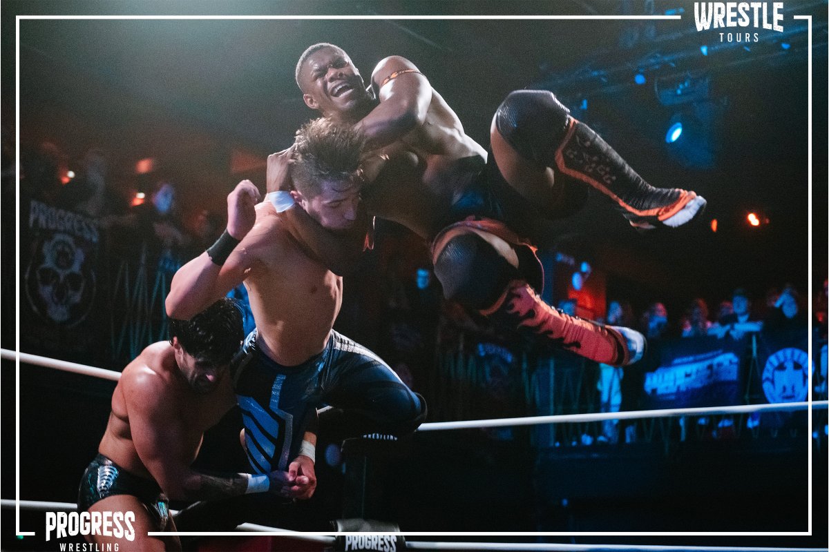 ThisIs_Progress's tweet photo. โ๏ธ HEAVY METAL
๐ช 0121 (Dan Moloney & Man Like Dereiss) VS CPF (Callum Newman & Maverick Mayhew)
๐บ #Chapter151 is available to watch on demand PROGRESS NOW!
๐Click the link below to sign up and get a two week FREE trial
https://t.co/G2IoOpGDuU
#PROGRESSWrestling https://t.co/Oo5nqq0opr