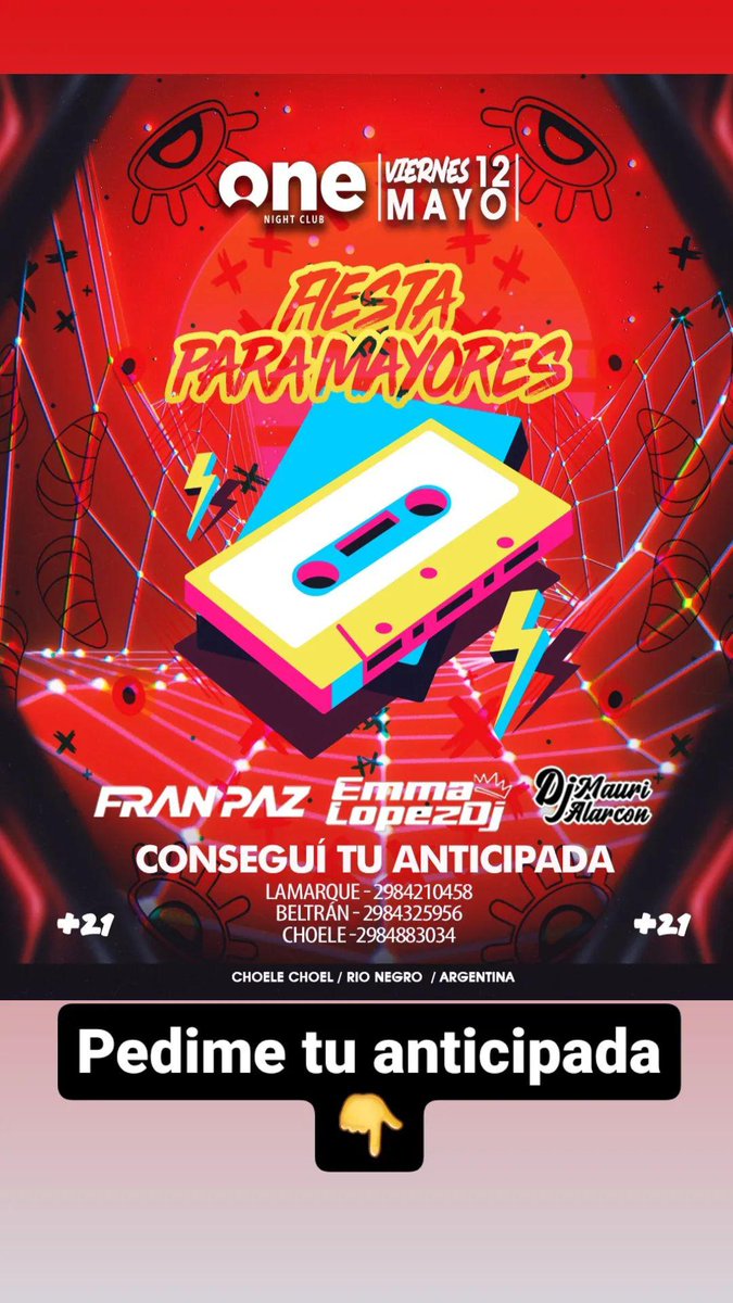 emmalopezdj1's tweet photo. Tengo anticipadas https://t.co/Yr258VFbJs