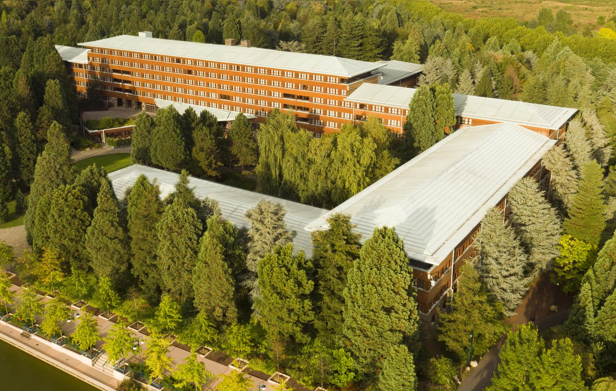 🇫🇷 Lieux pour profiter du printemps : À quelques pas de nos centres de convention, faites une pause au milieu des pins et des séquoias au Disney Sequoia Lodge, un hôtel inspiré d'un refuge typique des parcs nationaux américains.