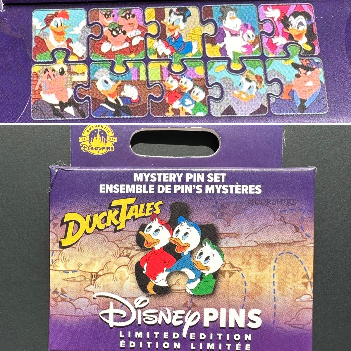 DuckTales Character Connection mystery pin set released today at Disney Parks! Details: disneypinsblog.com/new-disney-pin…