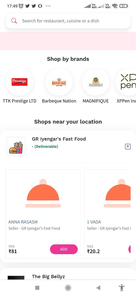 Anita_meena2's tweet photo. Today I shopped from @ONDC_Official  Store at @mystore 1st time. This is the best online market place for me👌 I got 50 rs extra discount &amp; fast shipping also no minimum order amount needed to shop. Guys go for it link 👇 https://t.co/oTTKZlAAvz
#ONDC #VocalForLocal #DigitalIndia https://t.co/hdOCItVV6p