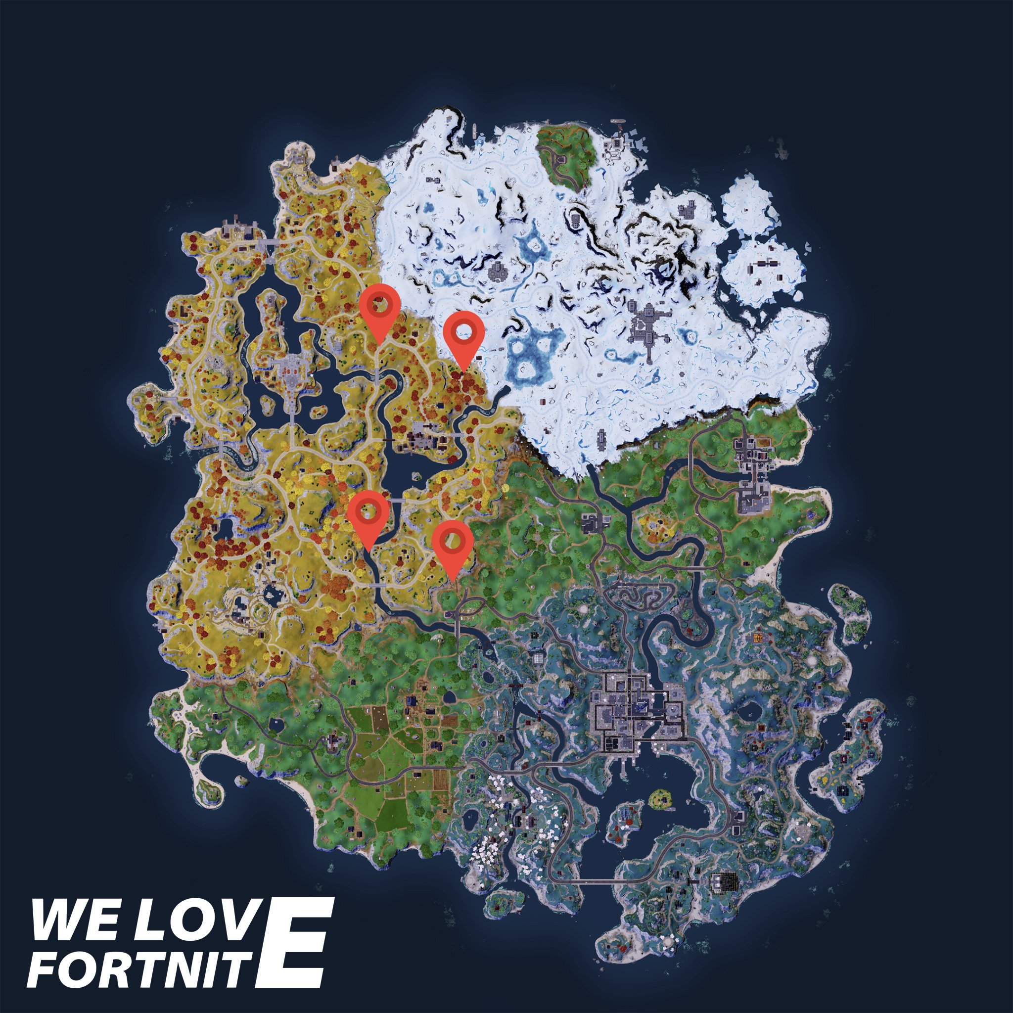 Fortnite Map 2025 Anichart Spring 2025