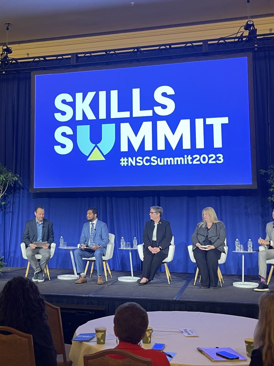 Our economy suffers from significant occupational segregation, access to high quality postsecondary education can help address this issue.

@CLASP_DC President and ED @IndivarD lays out the path to a more equitable economy at #NSCSummit2023