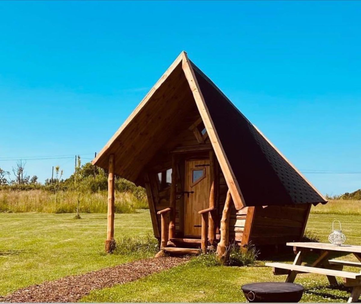TimberTeamUK's tweet photo. Attention glamping site owners! Stand out from the crowd with our unique witch houses. Customizable to your needs, they'll provide an unforgettable experience for your guests. Don't settle for cookie-cutter glamping! #Glamping #WitchHouse #UniqueExperience #Customizable https://t.co/hc3hdaYEIN