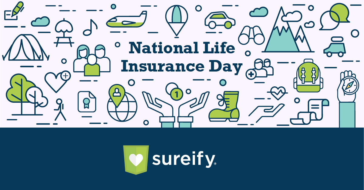 Sureify's tweet photo. May 2nd is National Life Insurance Awareness Day! Think for a minute about how many lives have been made better by planning for the future with life insurance. From all of us at Sureify, thank you, life insurers, for all you do! #Sureify #lifeinsurance #financialprotection https://t.co/ZcMyVZTzIe