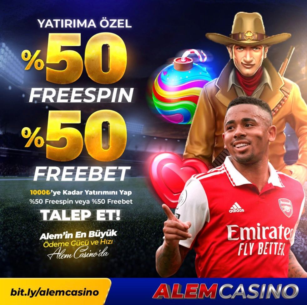 🏆 Alemcasino ' da %50 Freebet veya %50 Freespin

🏆 Min 200₺ maksimum 1000₺ yatırımlarınıza faydalanabilirsiniz.

🏆 Detaylar ve üyelik için 👉  bit.ly/superalem