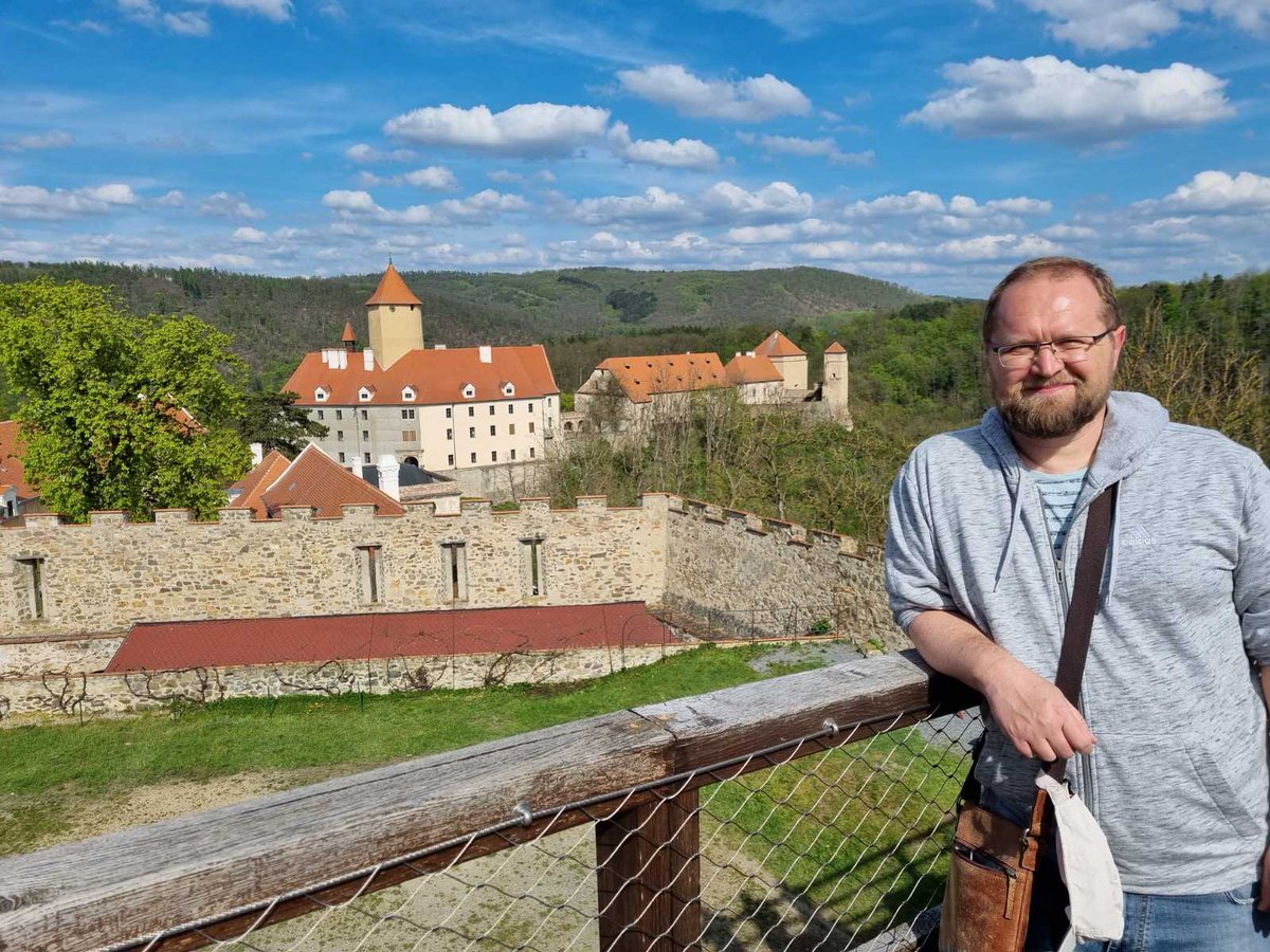 sir_doenny's tweet photo. Castle #Veveri - was expanded after the mid-14th cen. during the reign of Margrave John Henry #Luxembourg (younger brother of #CharlesIV), one of his primary residences. His son is  Markgrave Jost aka @WarhorseStudios CEO M. Fryvaldsky @mafryv  presented in #KCD
@T0_8I
@HSkalitz https://t.co/hAjTKvpZNv
