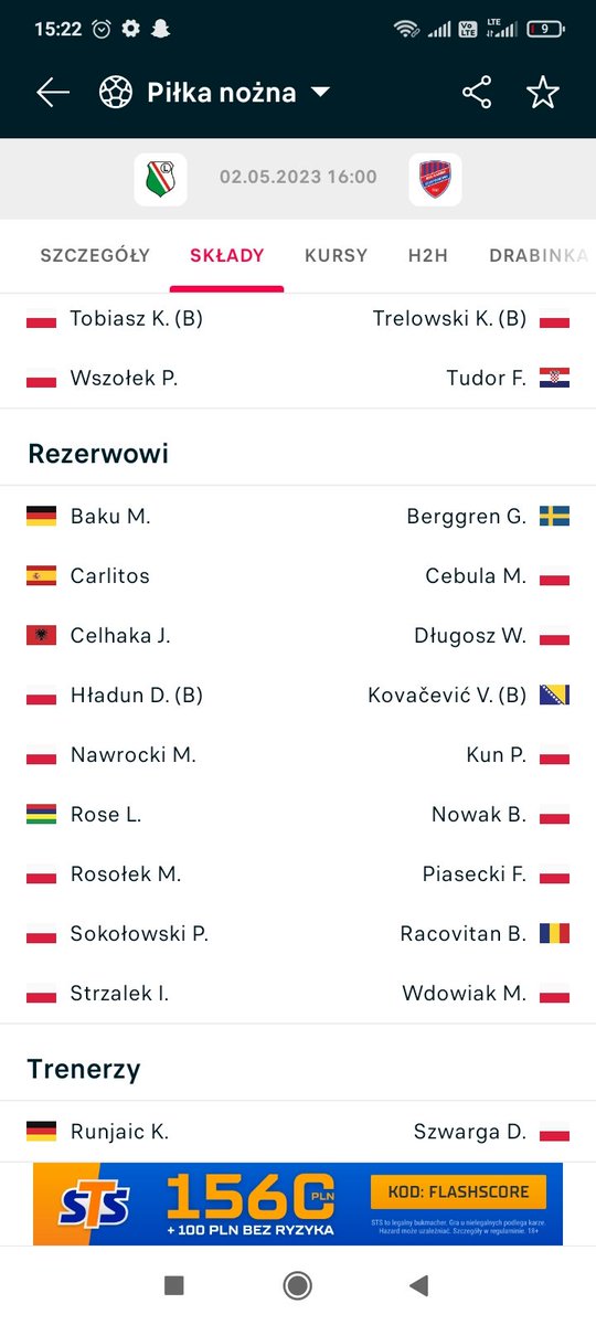 patrykos95's tweet photo. Na flascore już chyba będą dopisywać sukces Szwardze . https://t.co/0YB9lJ50Xa
