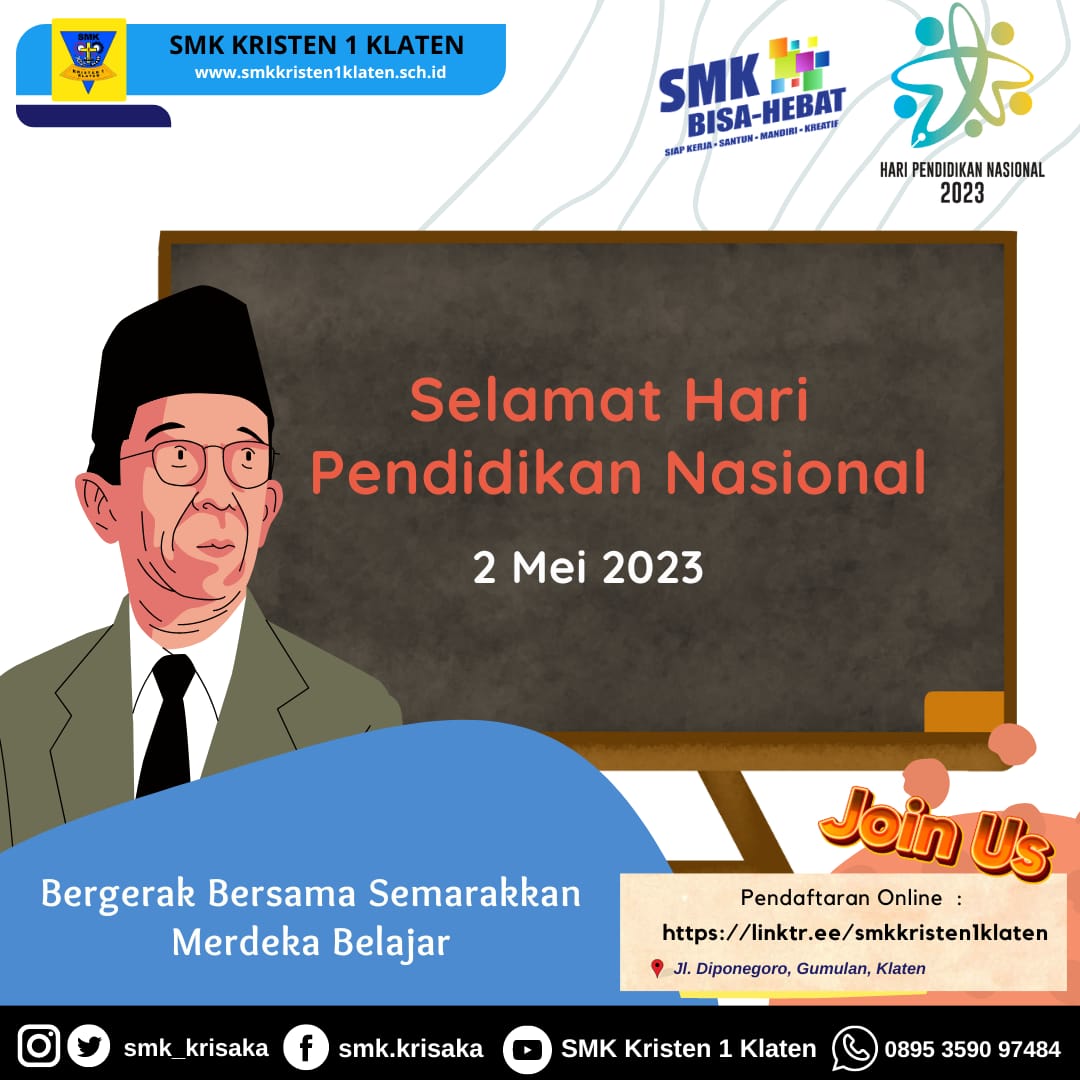 Tekno_AI's tweet photo. #HariPendidikanNasional 
#smkkrisaka https://t.co/1m2U1ufvQm